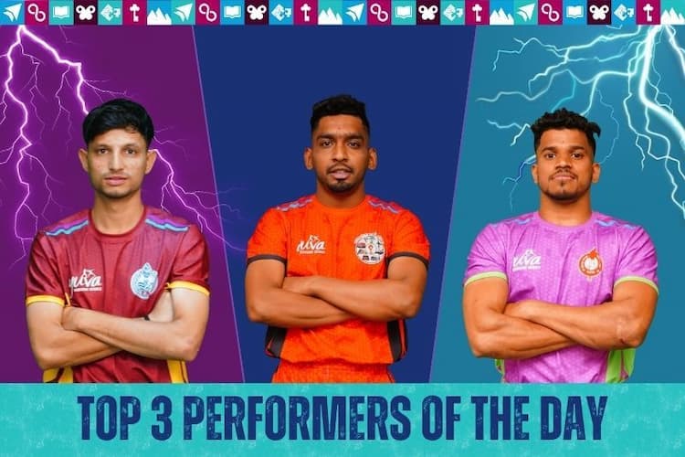Sizzling performances: Top 3 Performers of the Day