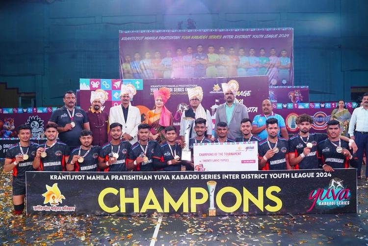 Consistent and Energetic Ahmednagar defends their YKS title