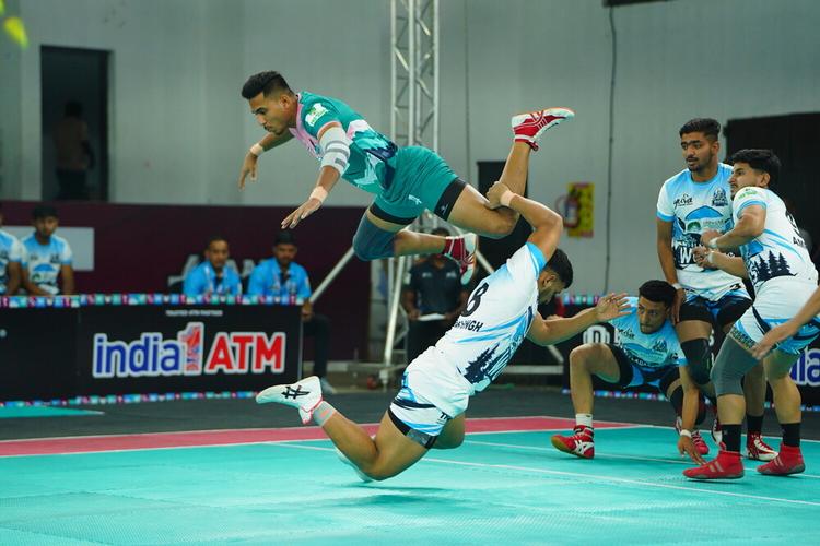 Fiery performances from YUVA kabaddi players mesmerized arena on the inaugural day of the tournament