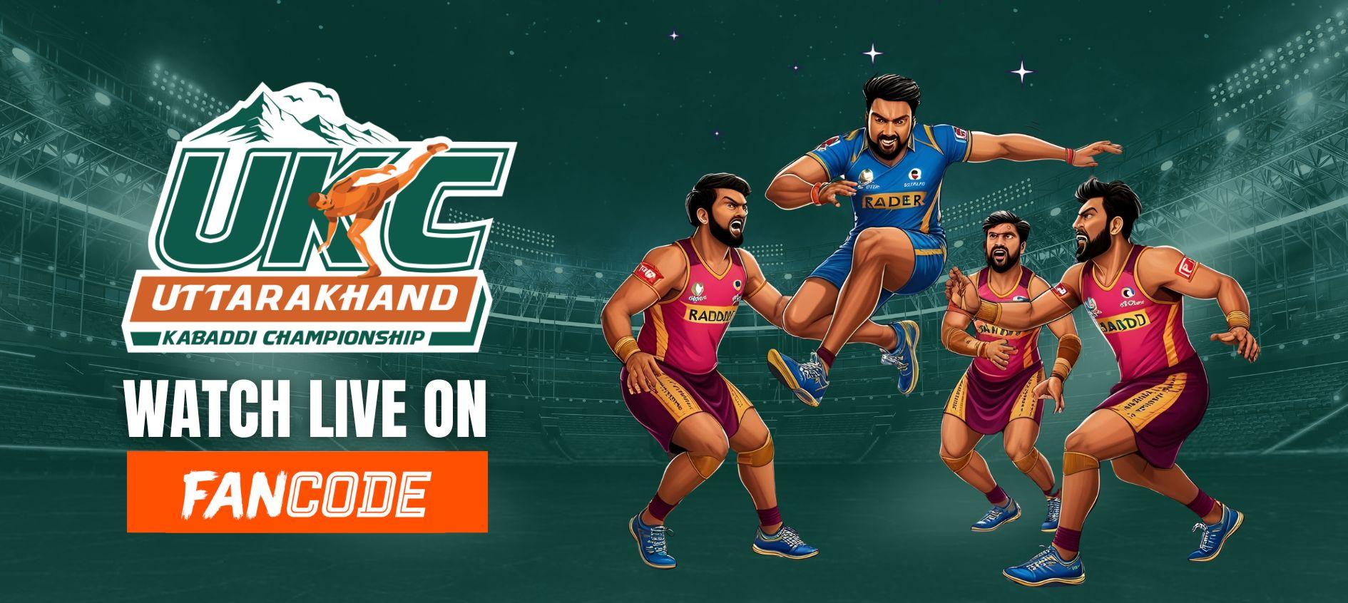 Uttarakhand Kabaddi Championship 2025 - Live on Fancode