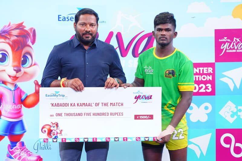 Sakthivel Thangavelu - EaseMyTrip Kabaddi Ka Kamaal of the Match
