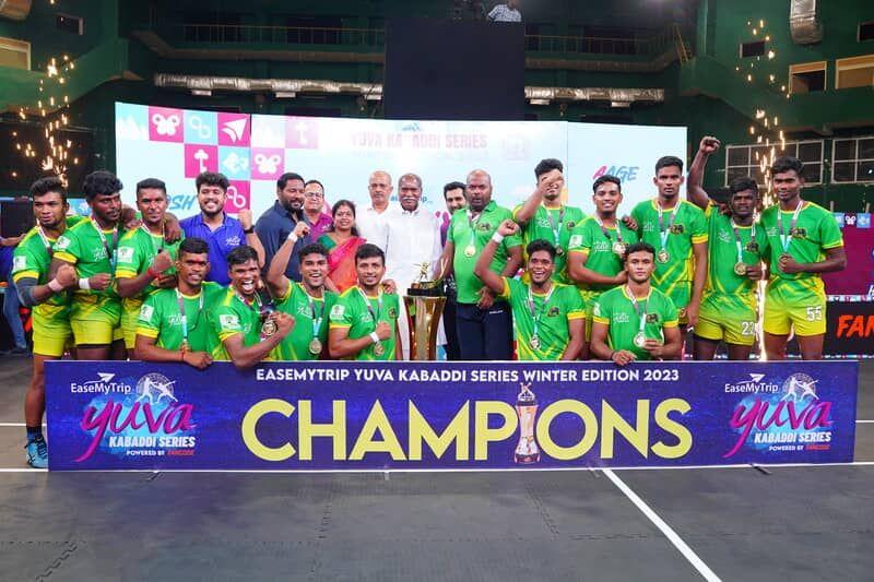 Champions - Palani Tuskers - EaseMyTrip YKS Winter Edition 2023