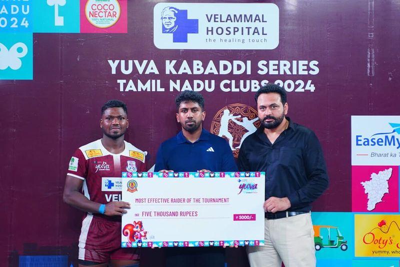 Sathish Kannan - Most Raider of the Tournament