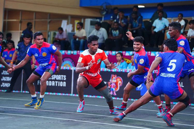 N. Surya - Match 2 - Kattakudi Sports vs Karpagam University - YKS TN CLUBS 2024