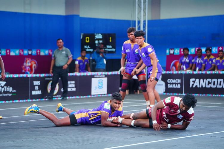 Ajith Kumar. M - Match 10 - N.A. Academy vs Vels University - YKS TN CLUBS 2024