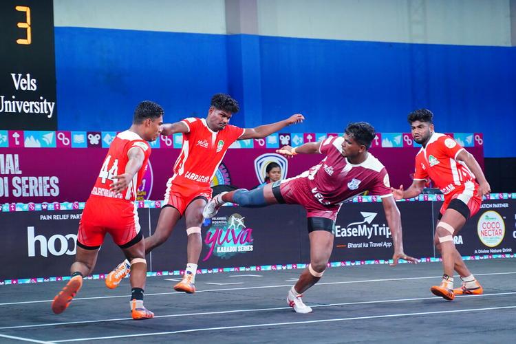 Gajenthiramoorthi Murugesan - Match 25 - Karpagam University vs Vels University - YKS TN CLUBS 2024