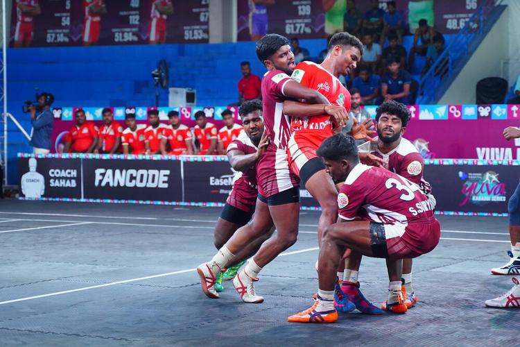 Ajith Kumar. M - Match 25 - Karpagam University vs Vels University - YKS TN CLUBS 2024