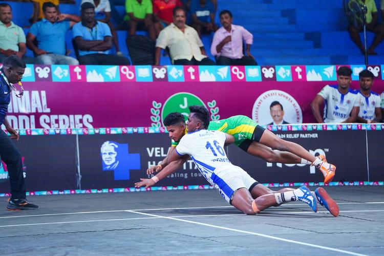 Sanjay Rajendran - Match 29 - SRM University vs PRIST University - YKS TN CLUBS 2024