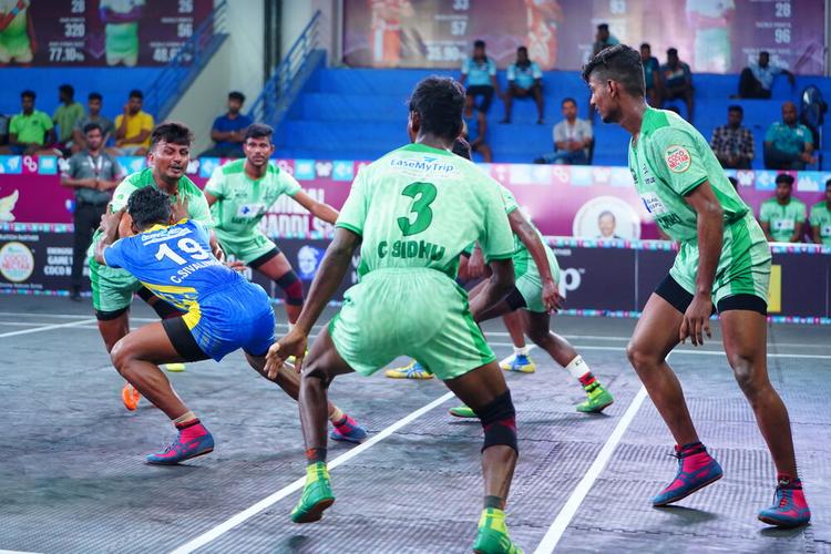 G Sivasakthi - Match 40 - Sivagangai Warriors vs Samy Academy - YKS TN CLUBS 2024
