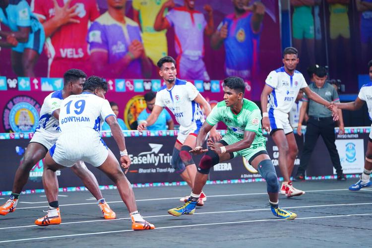 Gowtham Murugan - Match 43 - PRIST University vs Samy Academy - YKS TN CLUBS 2024