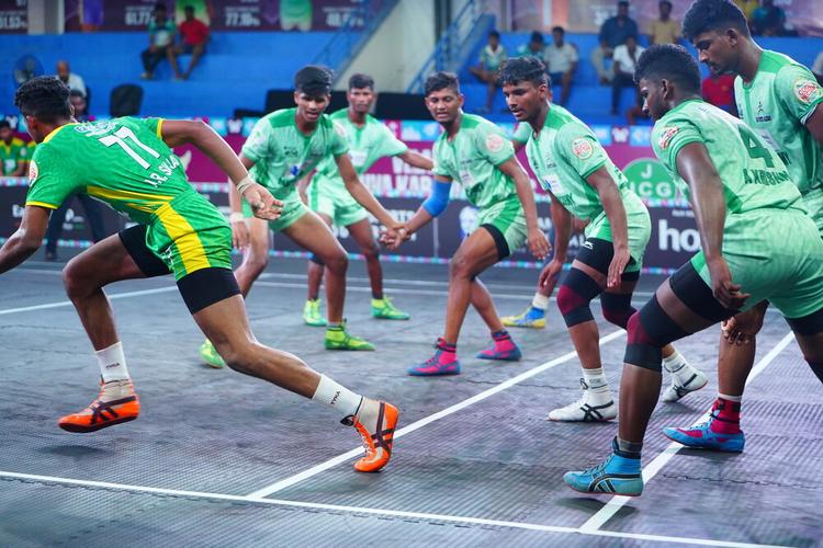 Sanjay Rajendran - Match 46 - SRM University vs Samy Academy - YKS TN CLUBS 2024