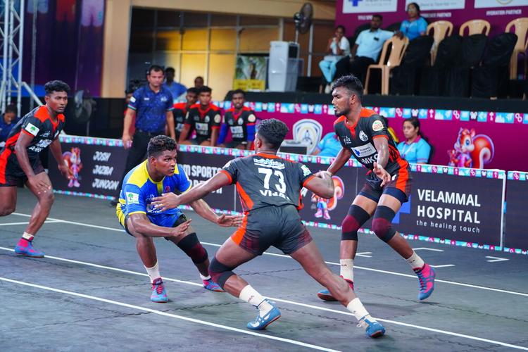 S. Hari Harasudhan - Match 49 - AMKC Gobi vs Sivagangai Warriors - YKS TN CLUBS 2024