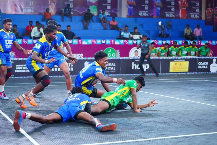 N. Praveen Raj - Match 55 - SRM University vs Sivagangai Warriors - YKS TN CLUBS 2024