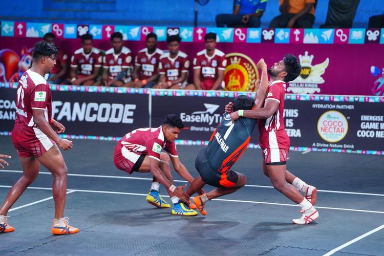 Ajith Kumar. M - Match 57 - Vels University vs AMKC Gobi - YKS TN CLUBS 2024