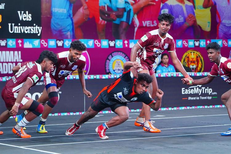 A Gokulraj - Match 57 - AMKC Gobi vs Vels University - YKS TN CLUBS 2024