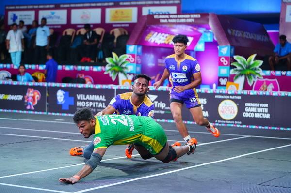 K Dharanidharan - Match 59 - N.A. Academy vs SRM University - YKS TN CLUBS 2024