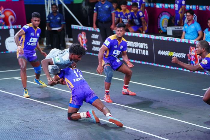 P Santhuru - Match 63 - N.A. Academy vs PK Sports - YKS TN CLUBS 2024