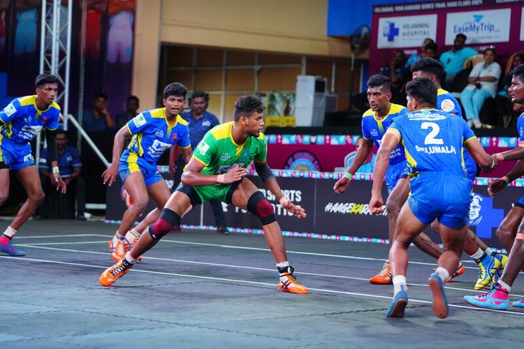 K Dharanidharan - Match 67 - Sivagangai Warriors vs SRM University - YKS TN CLUBS 2024