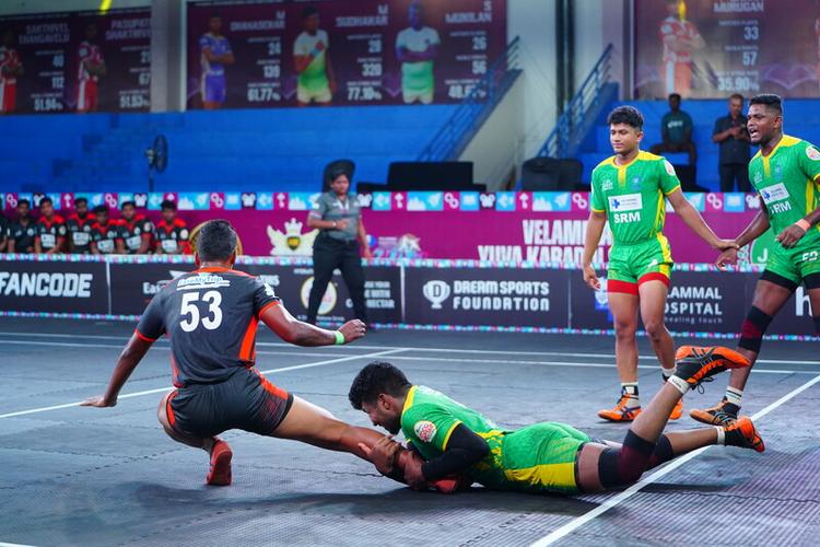 Nethaji Pattappan - Match 69 - AMKC Gobi vs SRM University - YKS TN CLUBS 2024