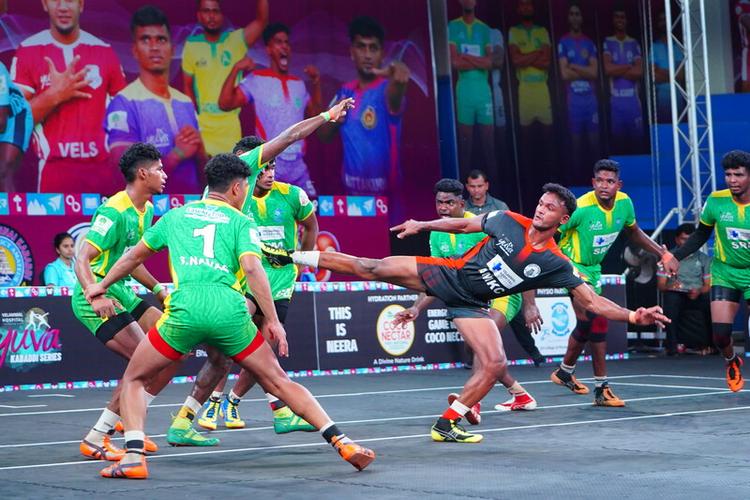 Nethaji Pattappan - Match 69 - AMKC Gobi vs SRM University - YKS TN CLUBS 2024