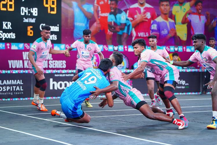 B Tharniesh - Match 80 - KR Sports vs Chennai Sports - YKS TN CLUBS 2024