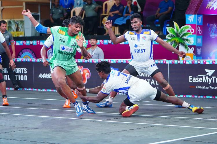 Mukesh Kannan - Quarter Final 3 - PRIST University vs Samy Academy - YKS TN CLUBS 2024