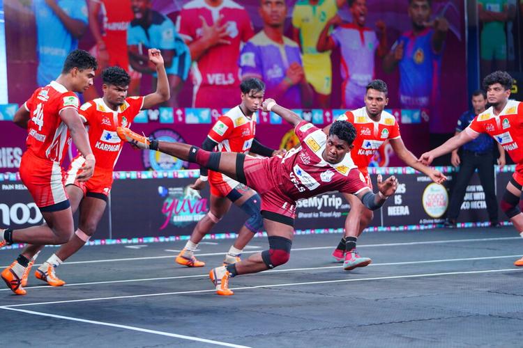 Gajenthiramoorthi Murugesan - Final - Vels University vs Karpagam University - YKS TN CLUBS 2024