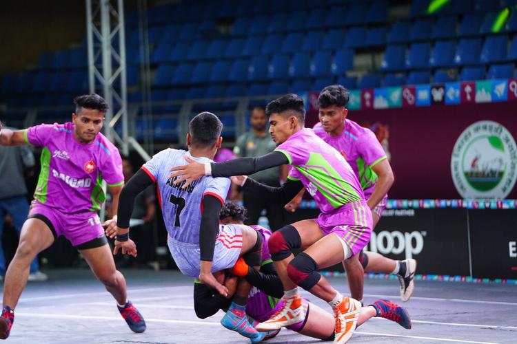 Tarun D - Match 12 - Ratnagiri District vs Raigad District - KMP YKS IDYL 2024