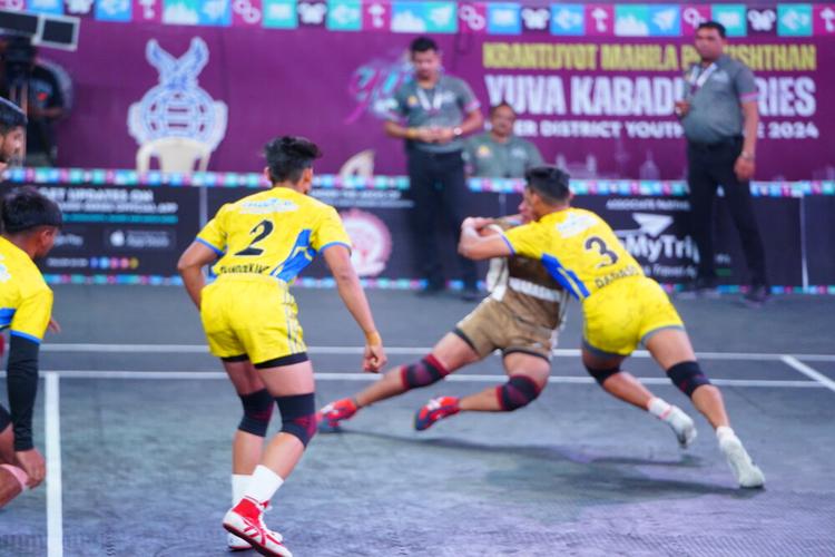 Dadaso Pujari - Match 55 - Kolhapur District vs Dharashiv District - KMP YKS IDYL 2024