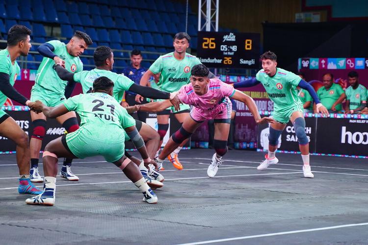 Abhishek Gunge - Match 64 - Nandurbar District vs Sangli District - KMP YKS IDYL 2024