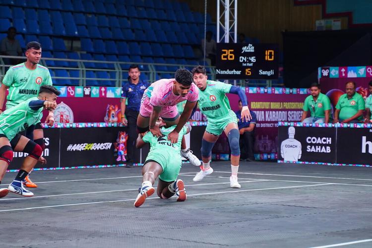 Abhishek Gunge - Match 64 - Nandurbar District vs Sangli District - KMP YKS IDYL 2024