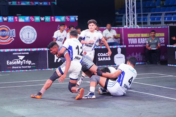 Tushar Shinde - Match 73 - Mumbai Shahar vs Beed District - KMP YKS IDYL 2024