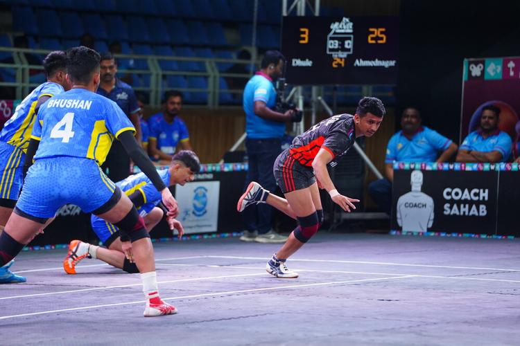 Praful Zaware - Match 17 - Dhule District vs Ahmednagar District - KMP YKS IDYL 2024