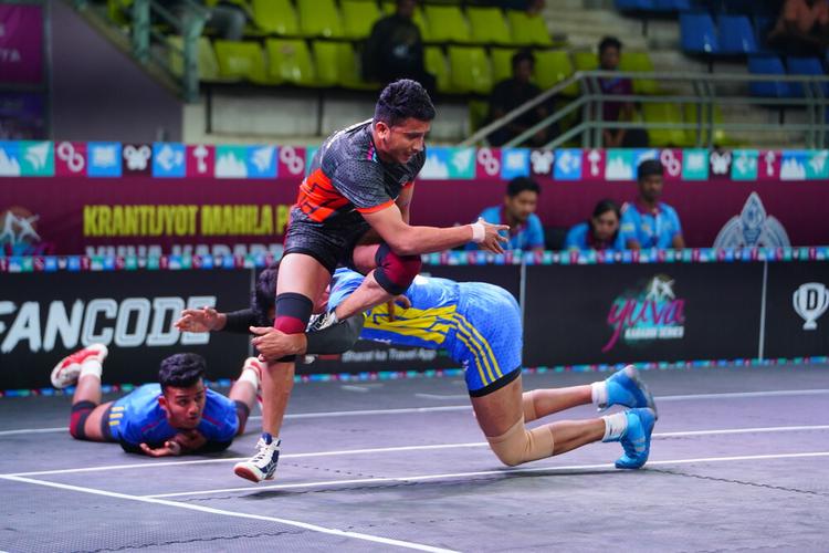 Praful Zaware - Match 17 - Dhule District vs Ahmednagar District - KMP YKS IDYL 2024