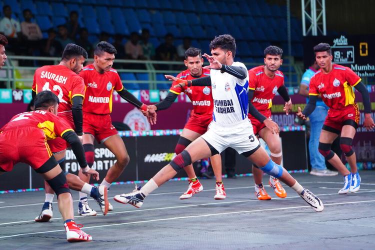 Raj Acharya - Match 22 - Mumbai Shahar vs Nanded District - KMP YKS IDYL 2024