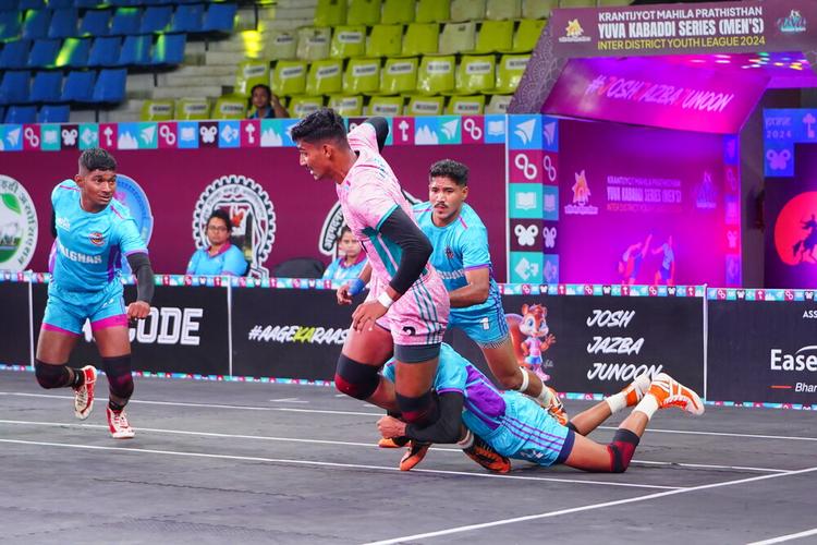 Abhishek Gunge - Match 37 - Palghar District vs Sangli District - KMP YKS IDYL 2024