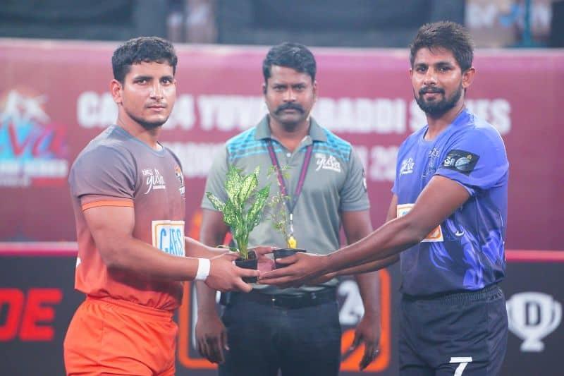 YKS Green Earth Initiative promotion during match through captains