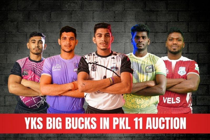 YKS Stars Poised for Big Bucks in PKL 11 Auction